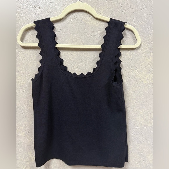 Tuckernuck Black Ric Rack Compression Tank Large - Picture 5 of 7